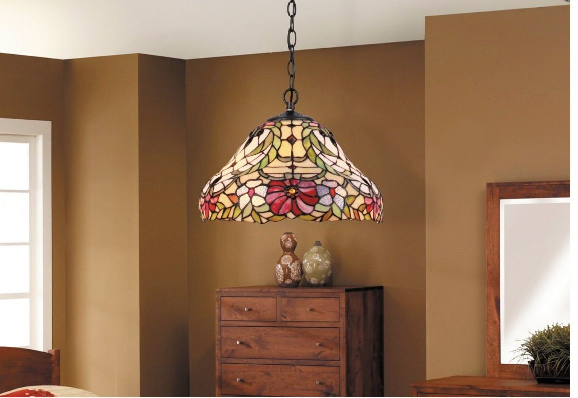 Rabalux Mirella lampa wisząca 2x60 W multikolor 8086