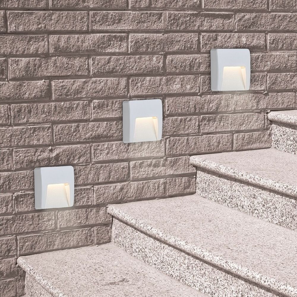 Rabalux Trento lampa przypodłogowa zewnętrzna 1x3 W biały 8893