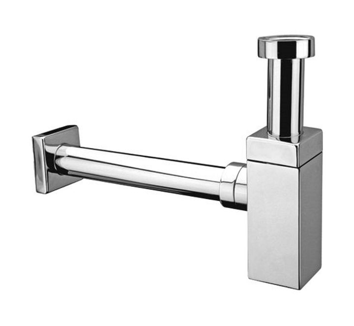 McAlpine syfon umywalkowy butelkowy chrom CA32SQEU-CB