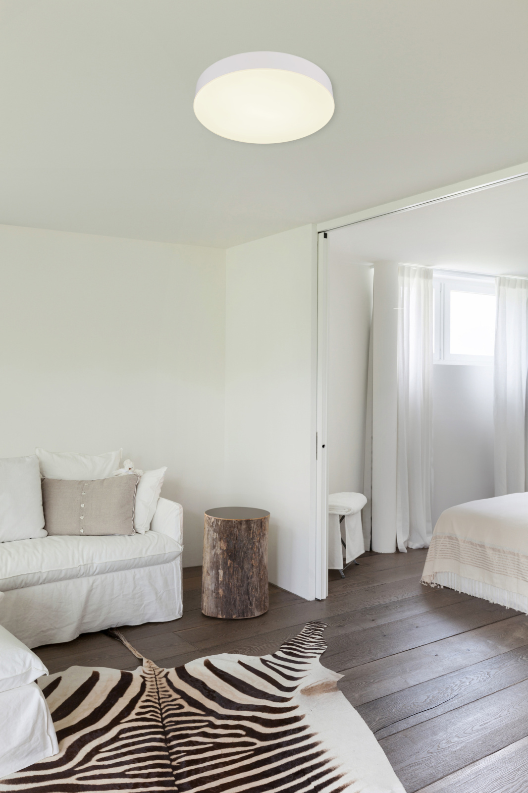 Globo Lighting Matthew plafon 1x24 W biały 12384-24W