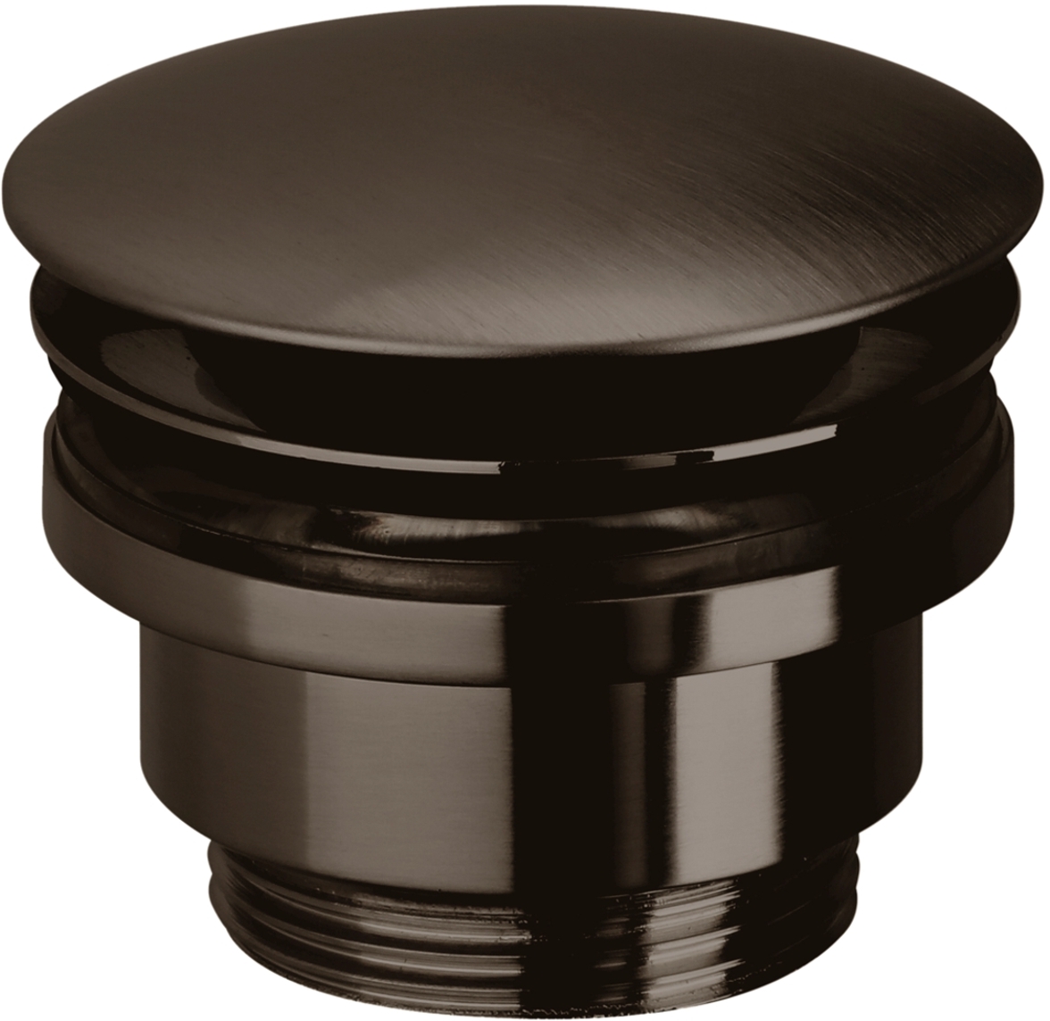 Herzbach Living korek do umywalki czarny 21.432500.1.40