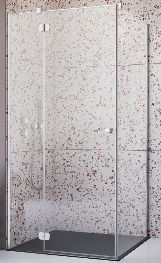 Radaway Torrenta KDJ kabina prysznicowa 90x100 cm prostokątna lewa chrom/szkło przezroczyste 132240-01-01L