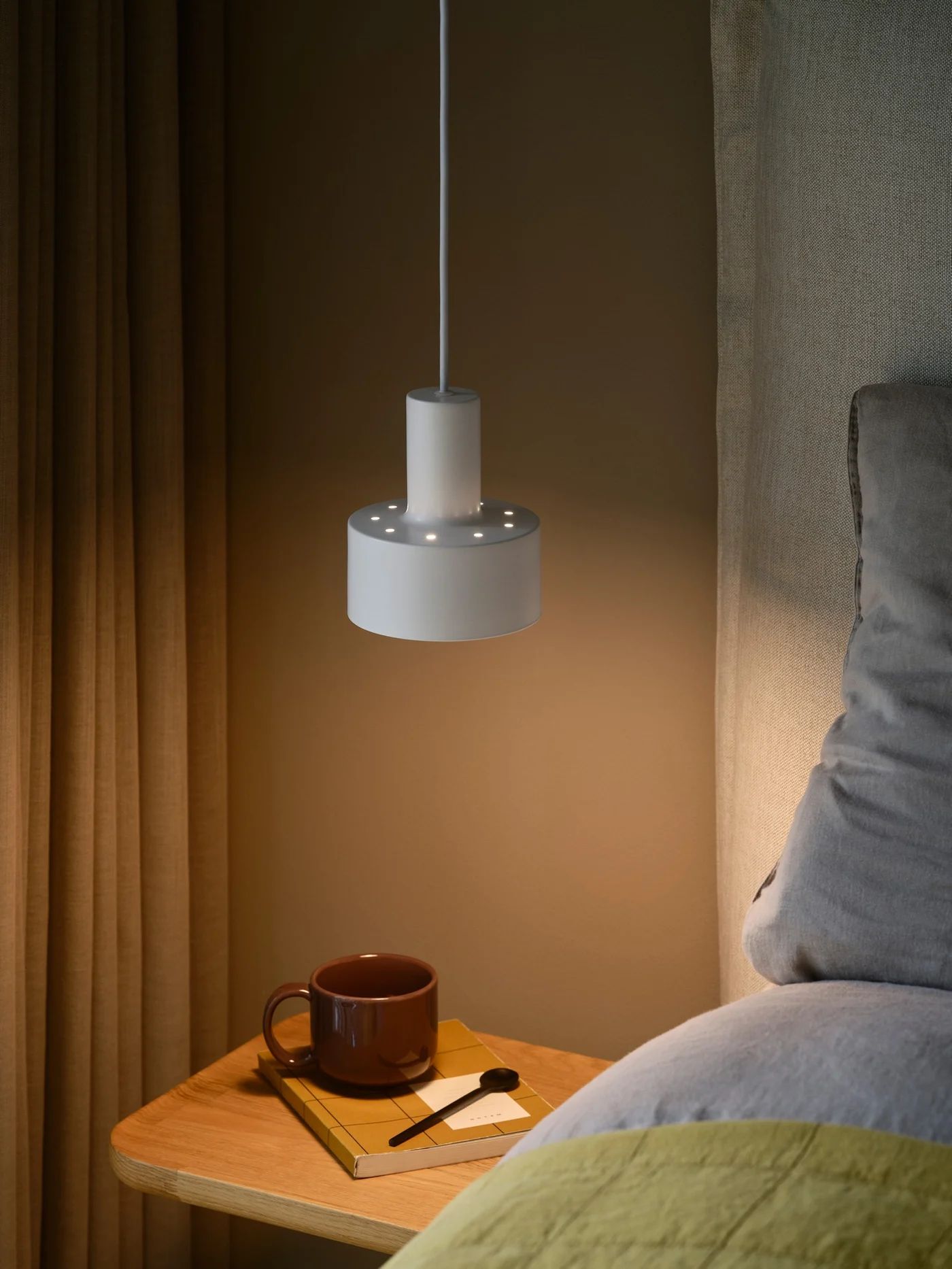 Nordlux Matis lampa wisząca 1x40 W biała 2512183001