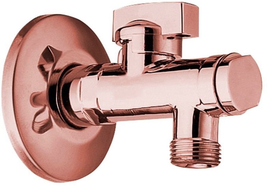 Sapho Antea zawór kątowy 1/2'x 3/8 różowe złoto 2020RZL