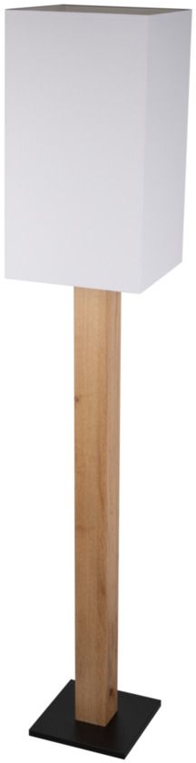 Spot-Light Magnita lampa stojąca 1x60W czarny/dąb/biały 64529187