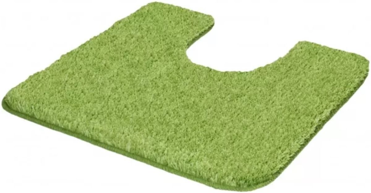 Kleine Wolke Seattle dywanik łazienkowy 55x50 cm pod WC poliester Kiwi Green 4071615130