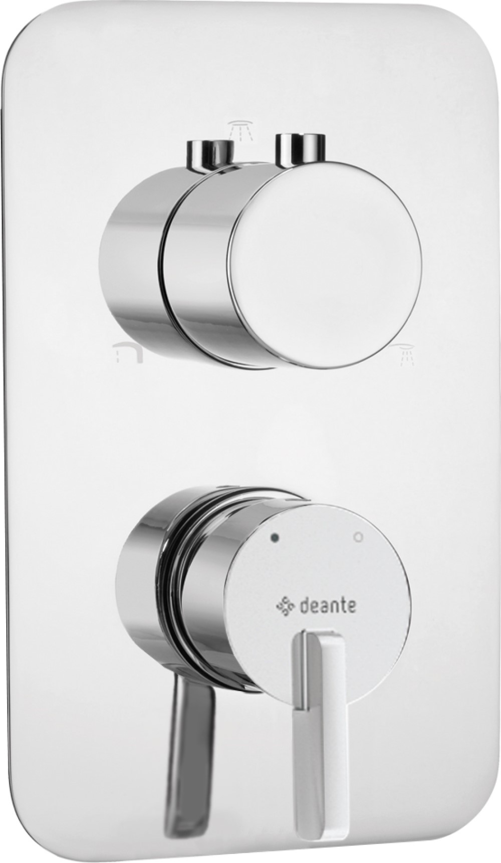 Deante Silia bateria wannowo-prysznicowa podtynkowa chrom BXY_0QSM - Wysyłka w 24h