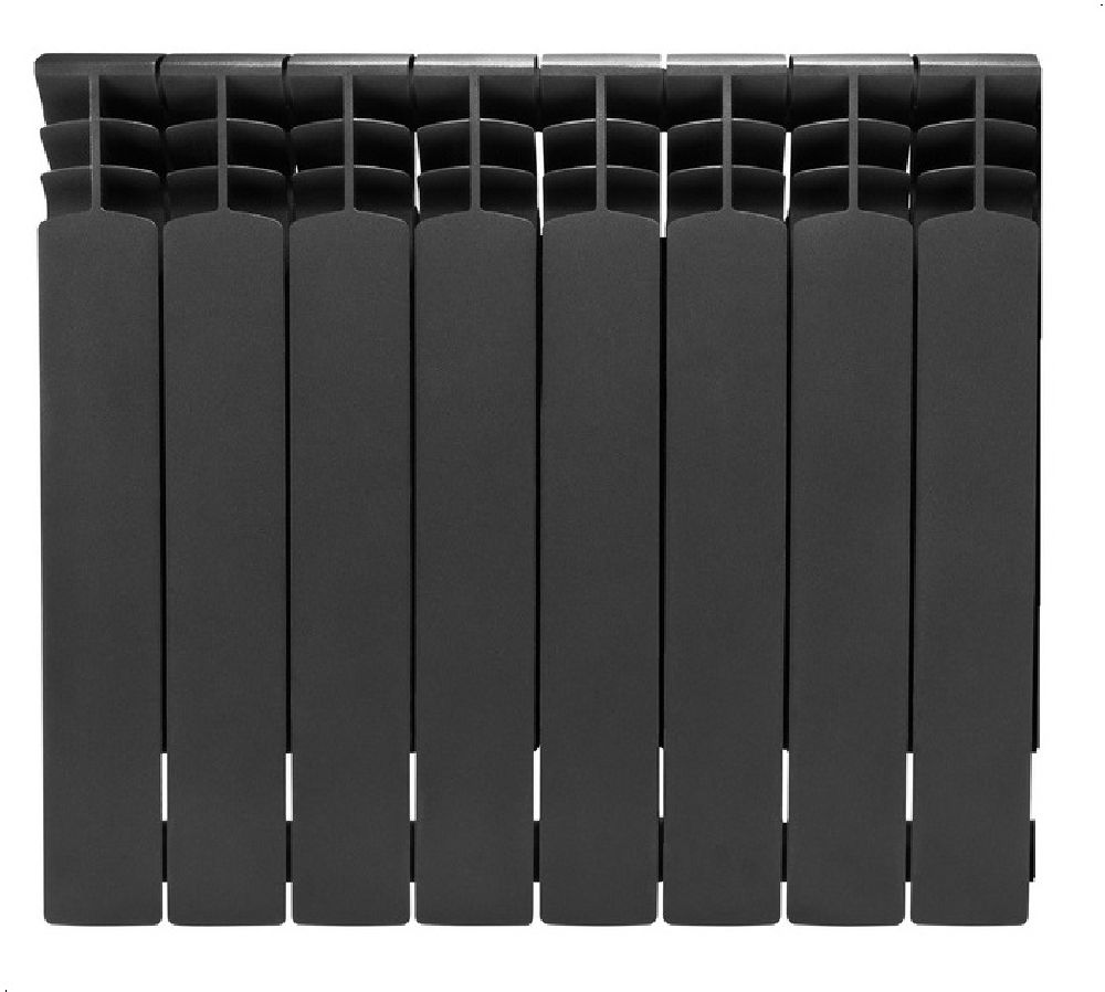 KFA Armatura G500F/8 grzejnik pokojowy 57,2x64,4 cm podłączenie boczne grafitowy 777-080-61