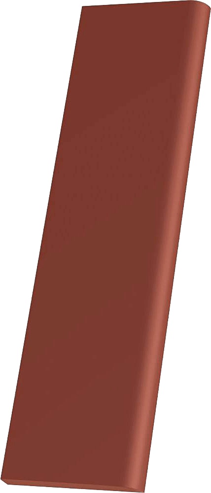 Paradyż Natural cokół podłogowy 8,1x30 cm rosa czerwony