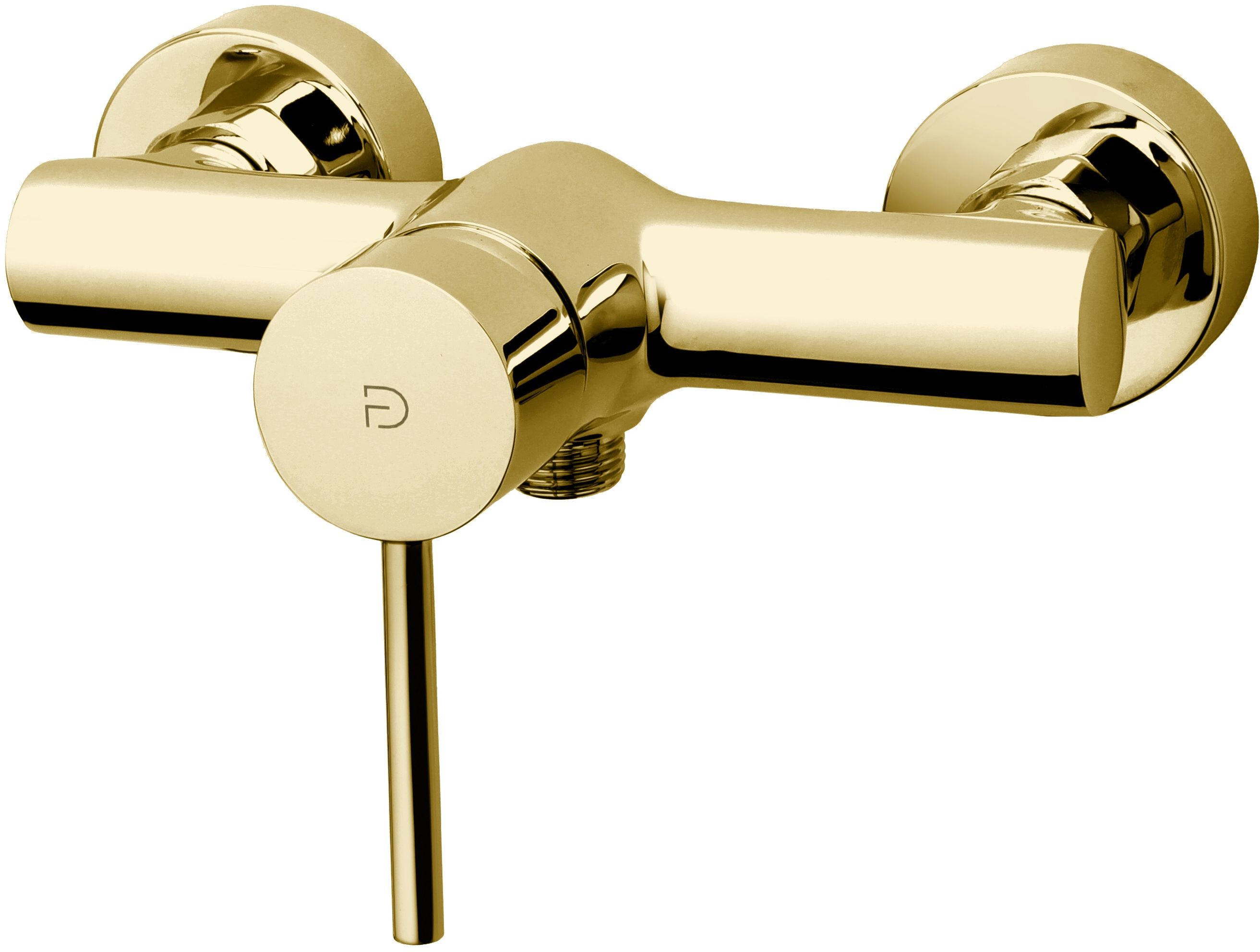 FDesign Flusso bateria prysznicowa ścienna złoty połysk FD1-FLS-7-55 - Wysyłka w 24h