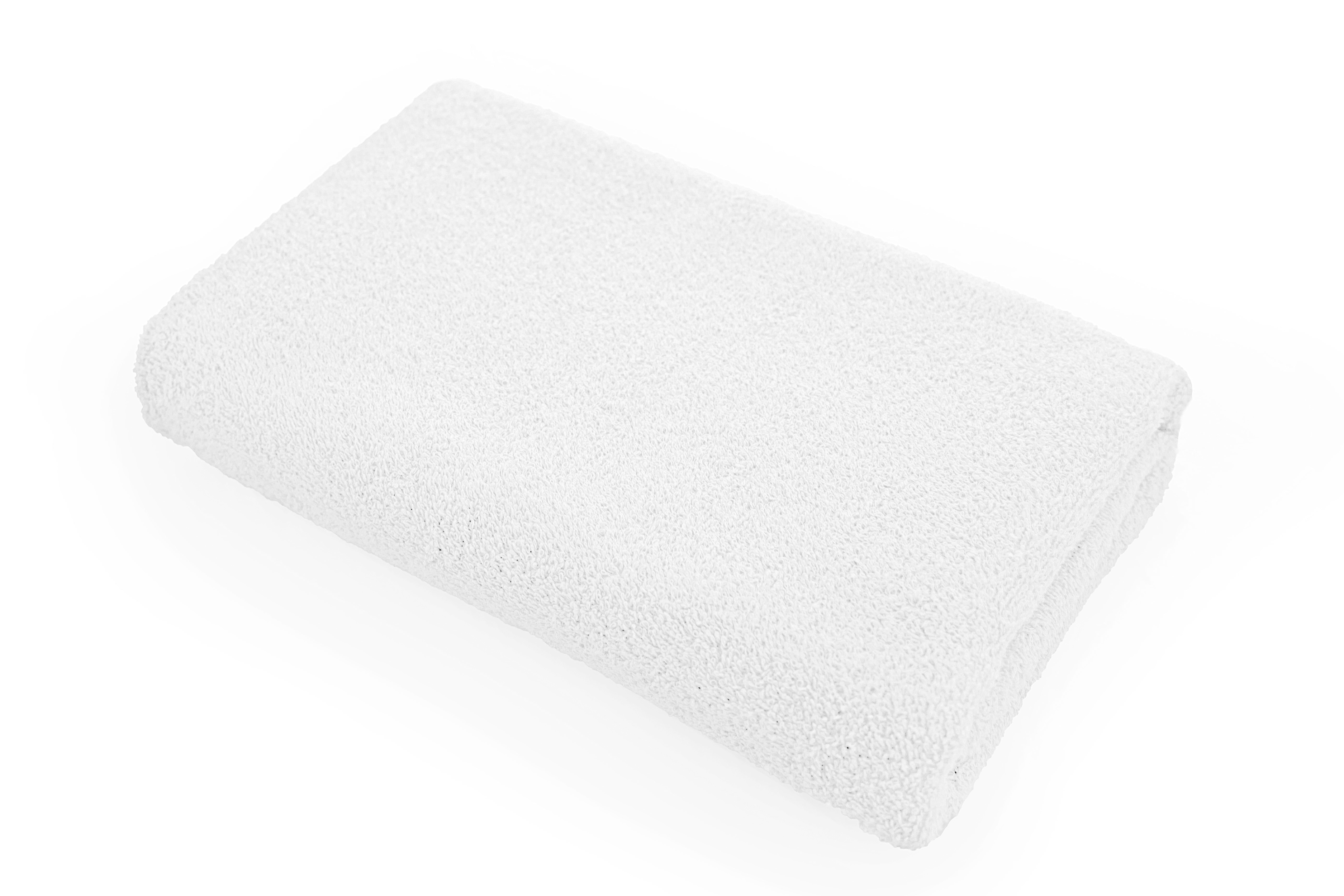 Texpol Gładki ręcznik łazienkowy 50x100 cm bawełna 500 g biały - Wysyłka w 24h