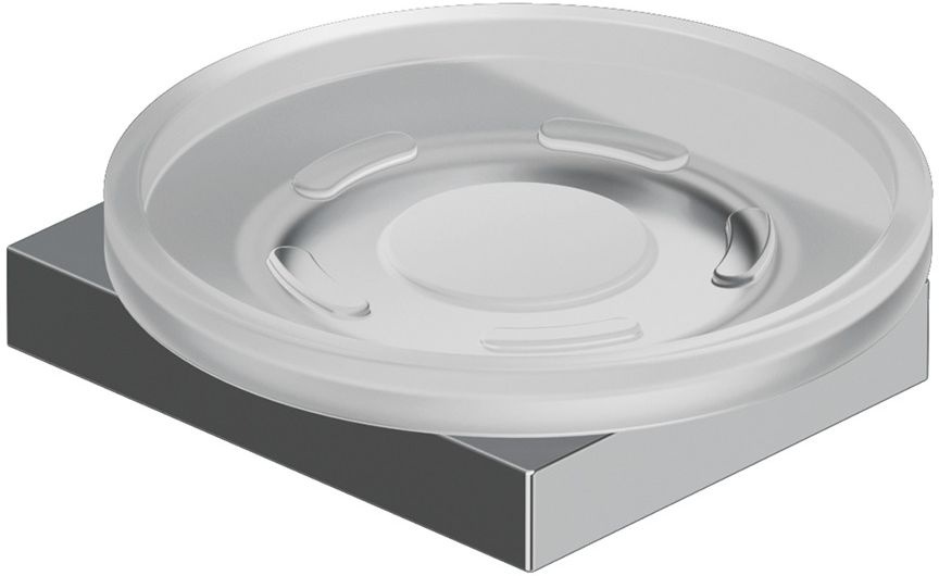 Kludi Vela C mydelniczka ścienna chrom-biały mat 3198505