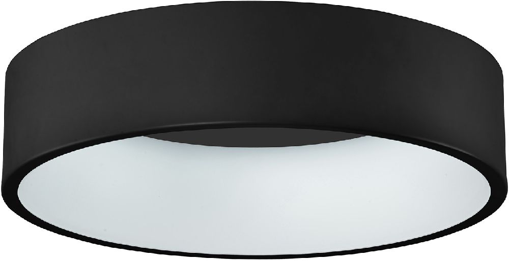 Italux Chiara plafon 1x42 W czarny 3945-842RC-BK-4
