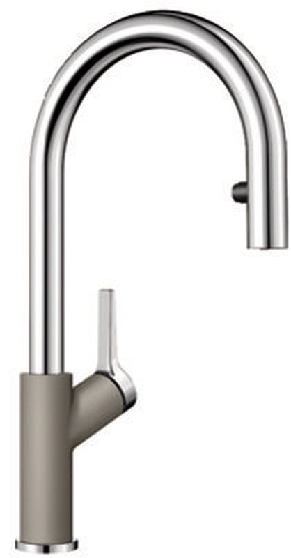 Blanco Carena-S Vario bateria kuchenna Silgranit tartufo/chrom 521376