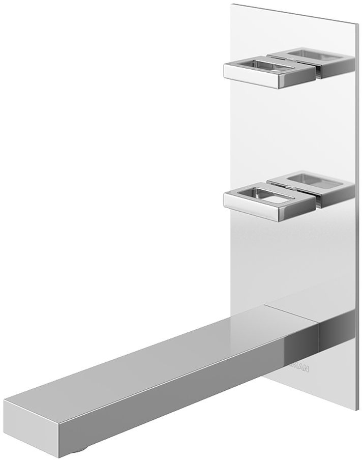 Kohlman Nexen bateria umywalkowa podtynkowa chrom QW196U