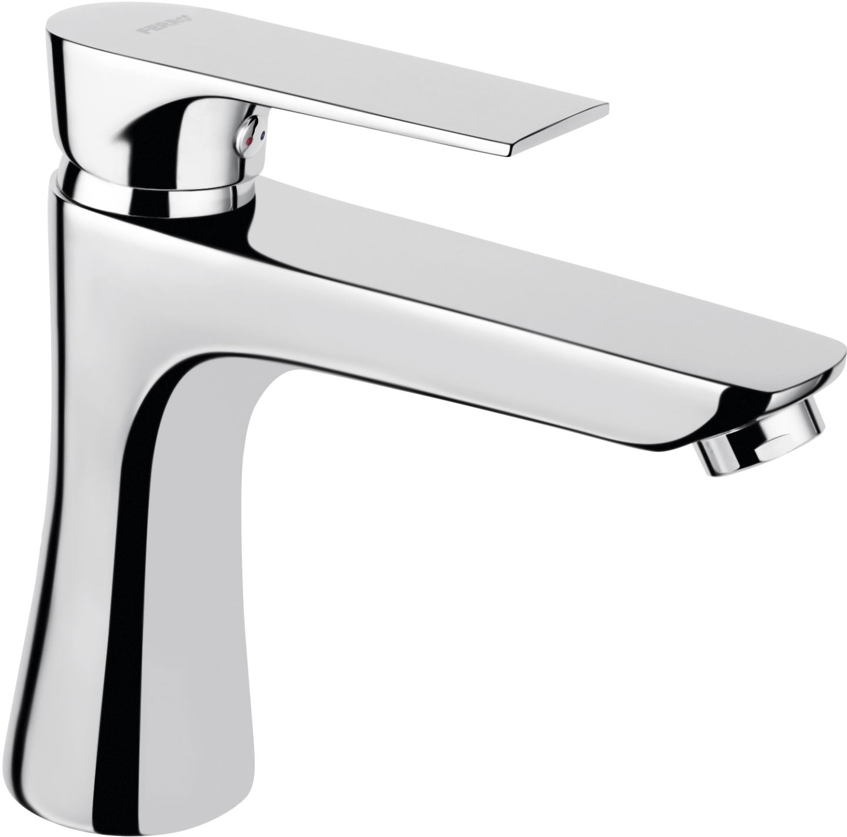 Ferro Algeo Square bateria umywalkowa stojąca chrom BAQ2 - Wysyłka w 24h