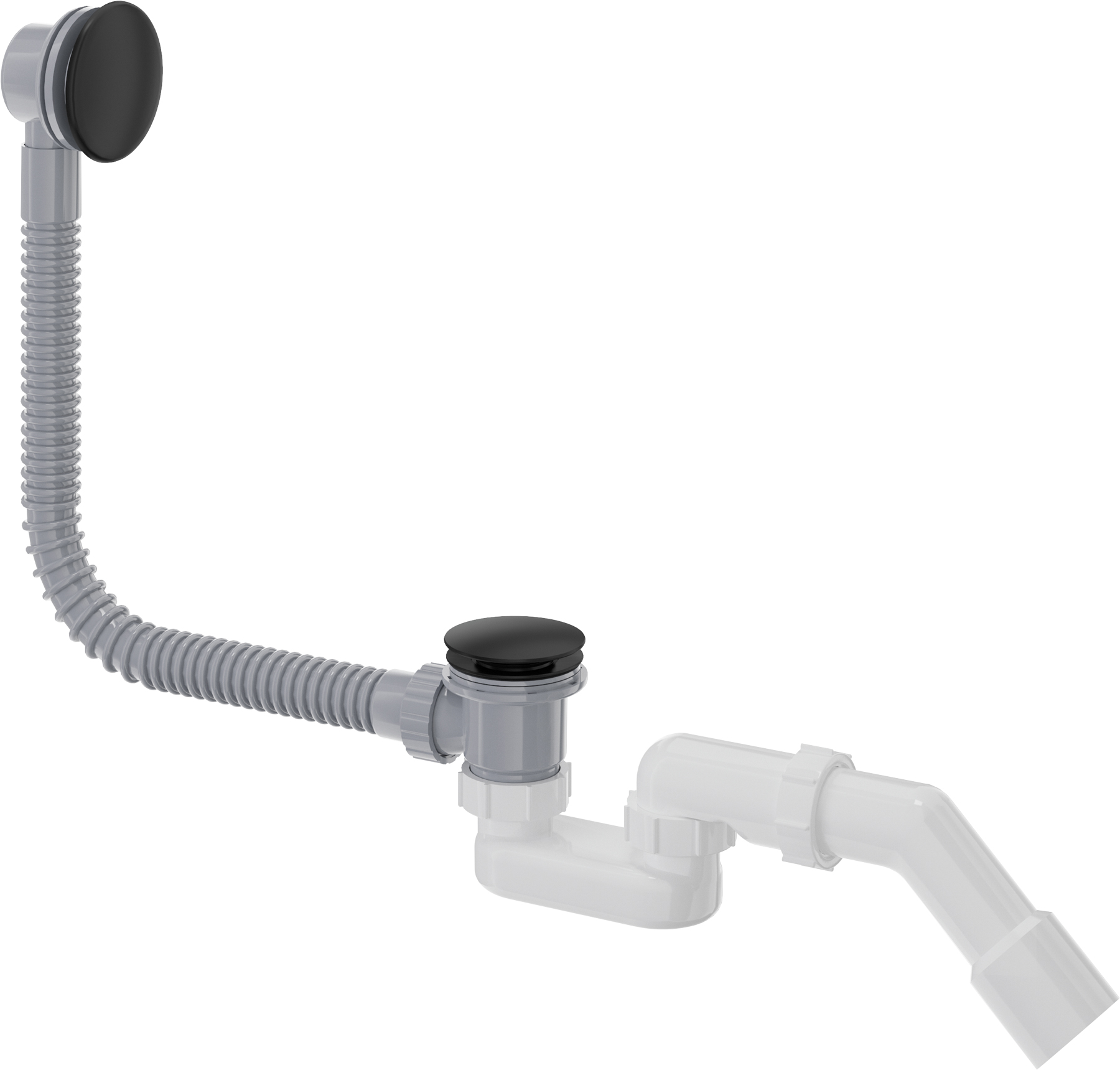 Deante Prizma syfon do wanny czarny NHC_N57B - Wysyłka w 24h