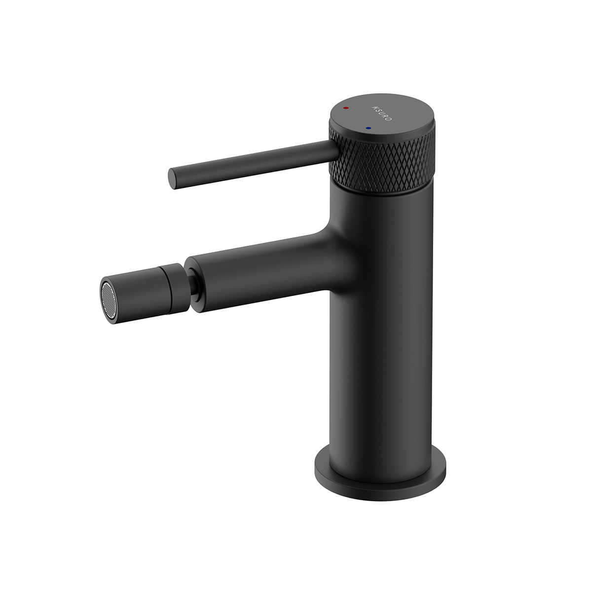 Ksuro 01 bateria bidetowa stojąca czarny mat 11000030 - Wysyłka w 24h