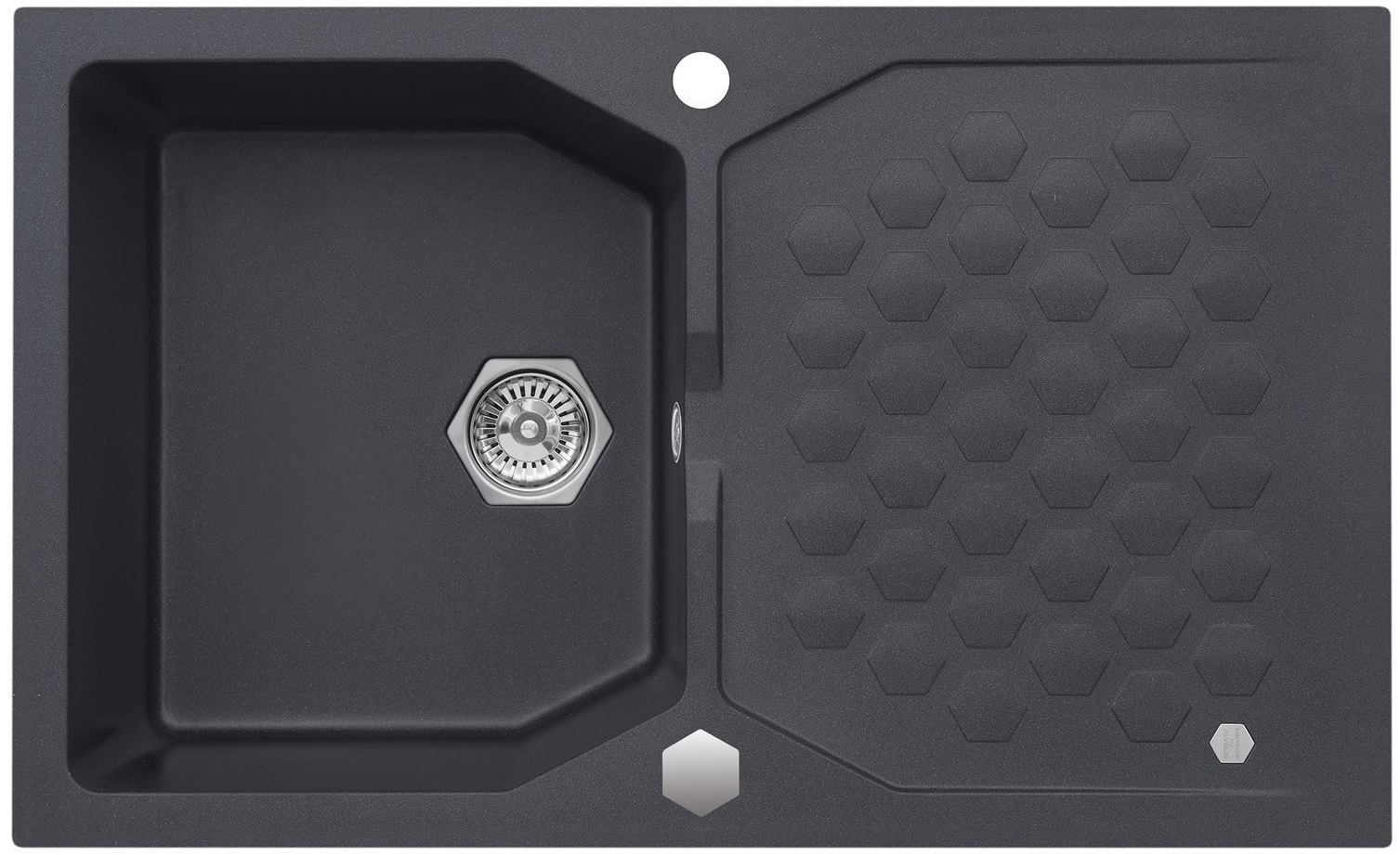 Alveus Sensual 30 zlewozmywak 1-komorowy 85x52 cm Granital Plus twilight-G05M 4303005