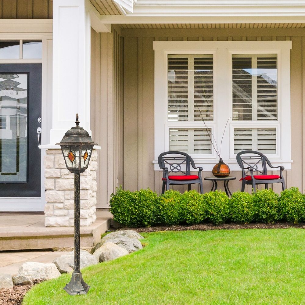 Rabalux Monaco lampa stojąca zewnętrzna 1x60 W brązowa 8185