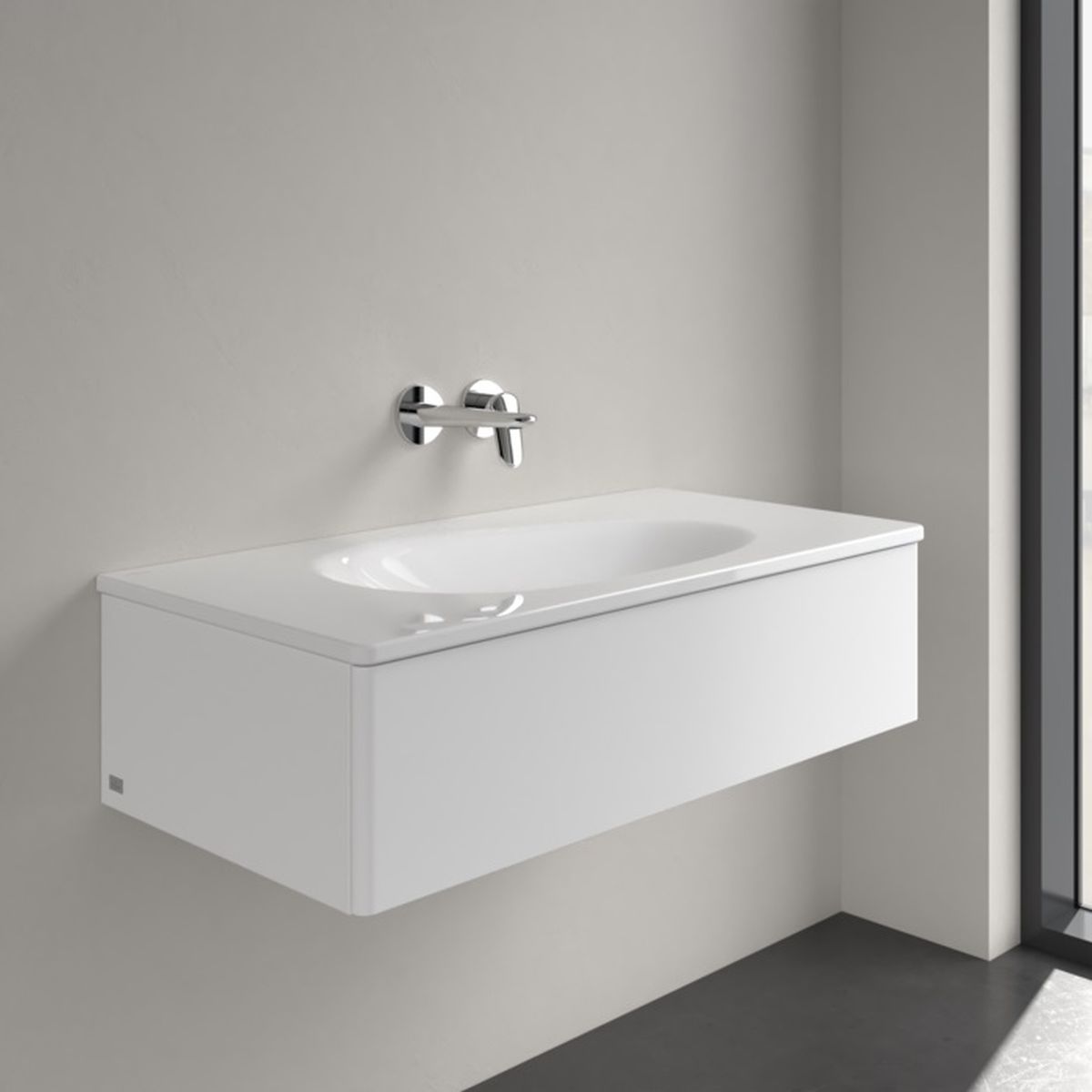 Villeroy & Boch Antao umywalka 100x50 cm prostokątna meblowa biała 4A76A3R1