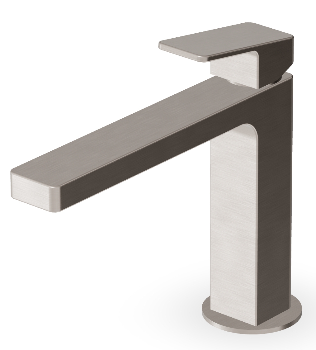 Zucchetti Jingle bateria umywalkowa stojąca nikiel ZIN695.C3