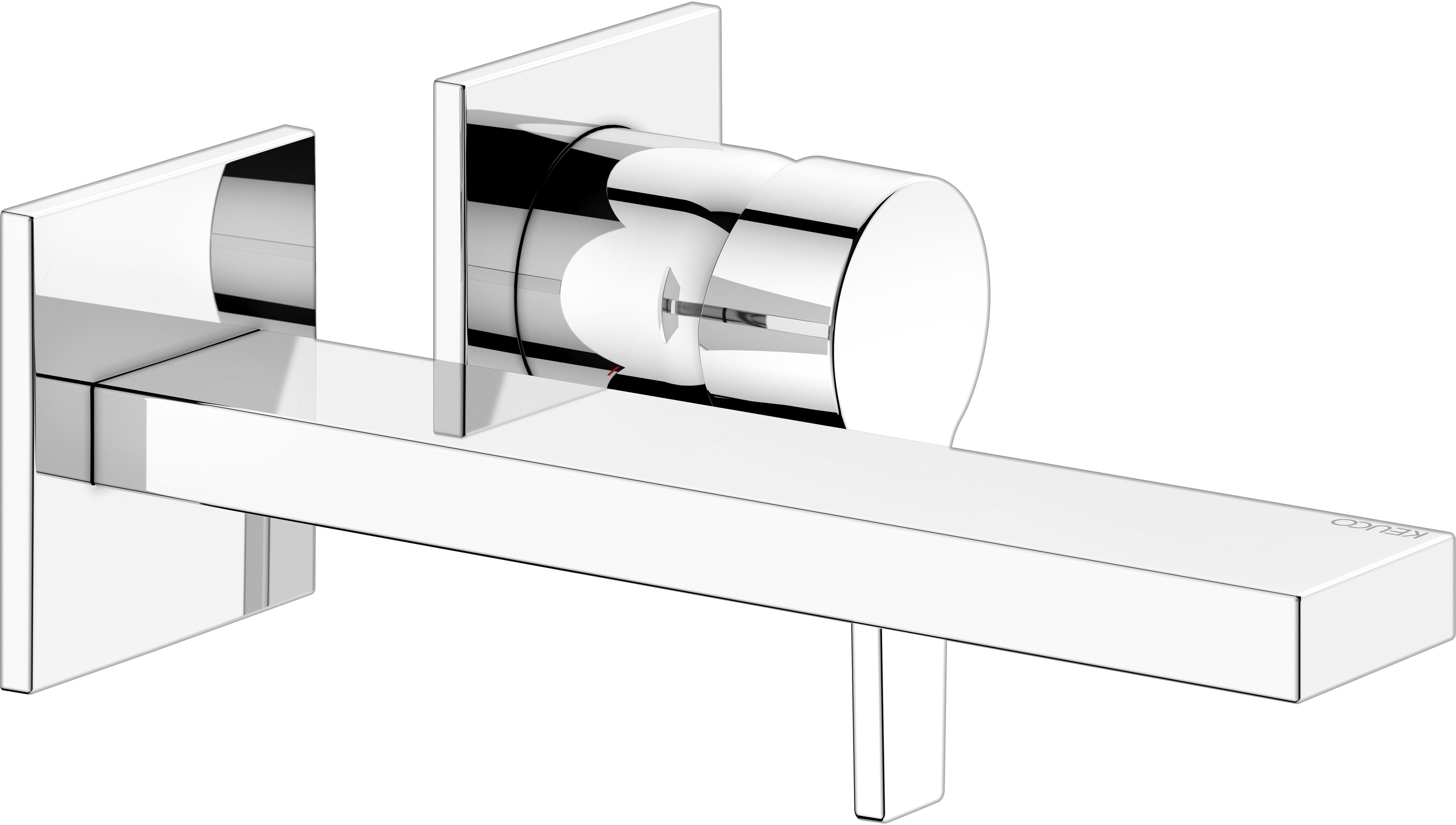 Keuco Edition 11 bateria umywalkowa podtynkowa nikiel szczotkowany 51116050200