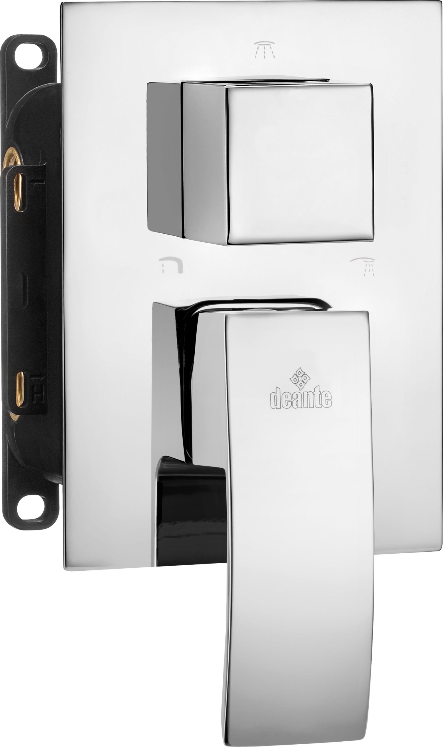 Deante Vigo bateria wannowo-prysznicowa podtynkowa chrom BXY0DWM - Wysyłka w 24h