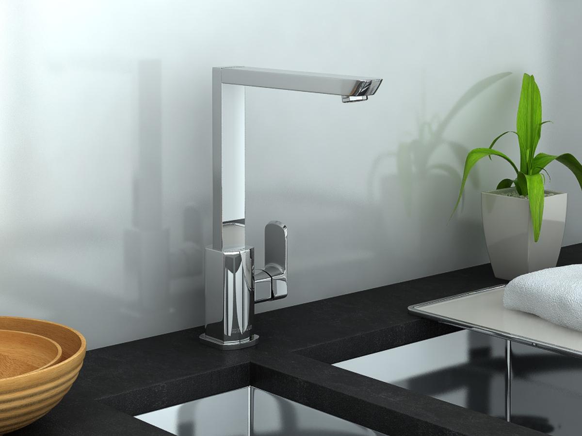 Kohlman Foxal bateria kuchenna stojąca chrom QB140F