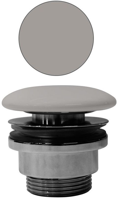 GSI korek do umywalki klik klak tortora mat PVC05