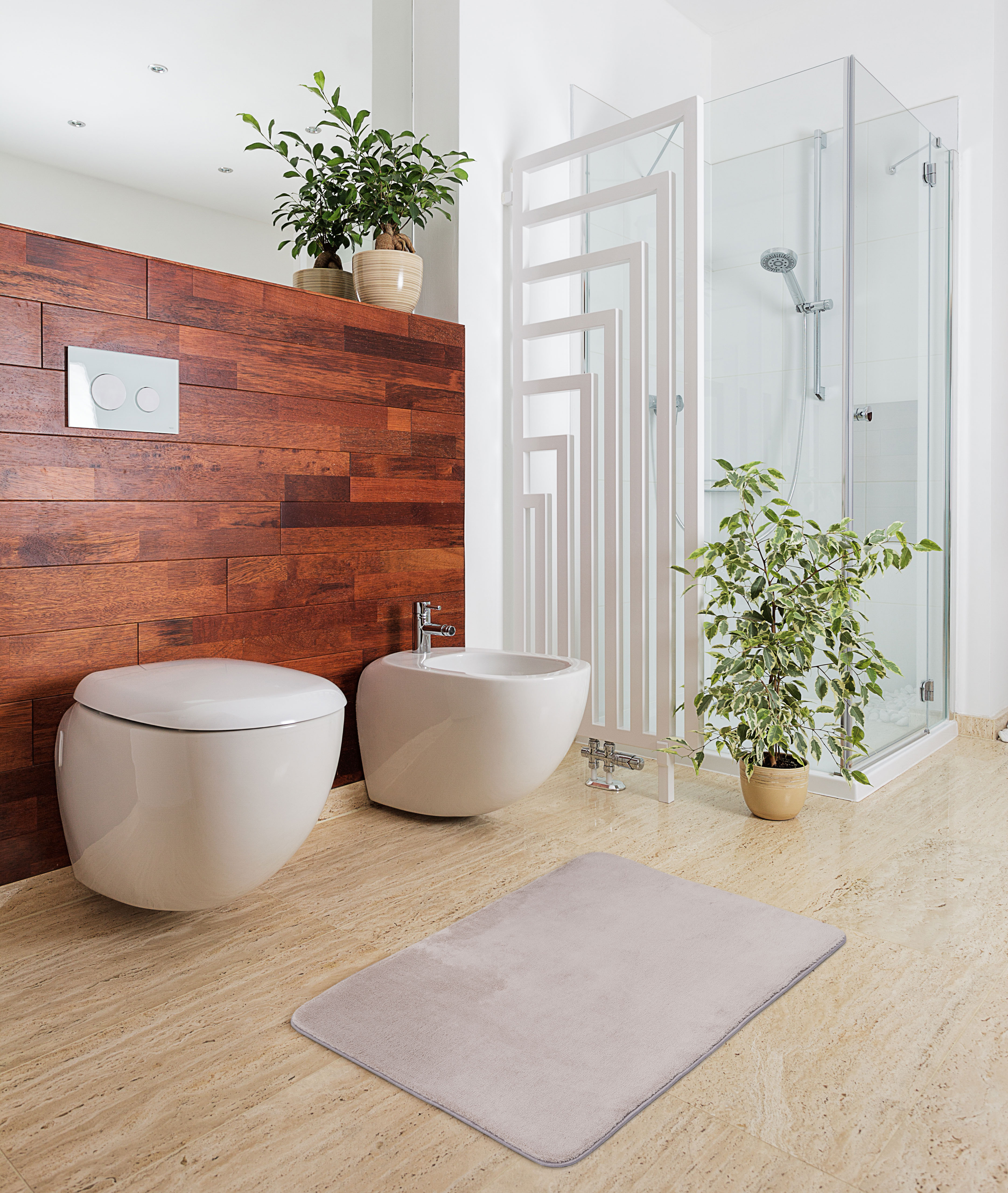 Multi-Decor Teddy dywanik łazienkowy 80x50 cm prostokątny beżowy 508349