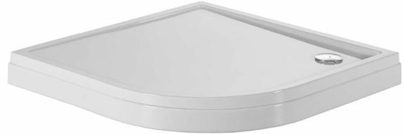 Riho Davos 279 brodzik 80x80 cm półokrągły biały D002018005