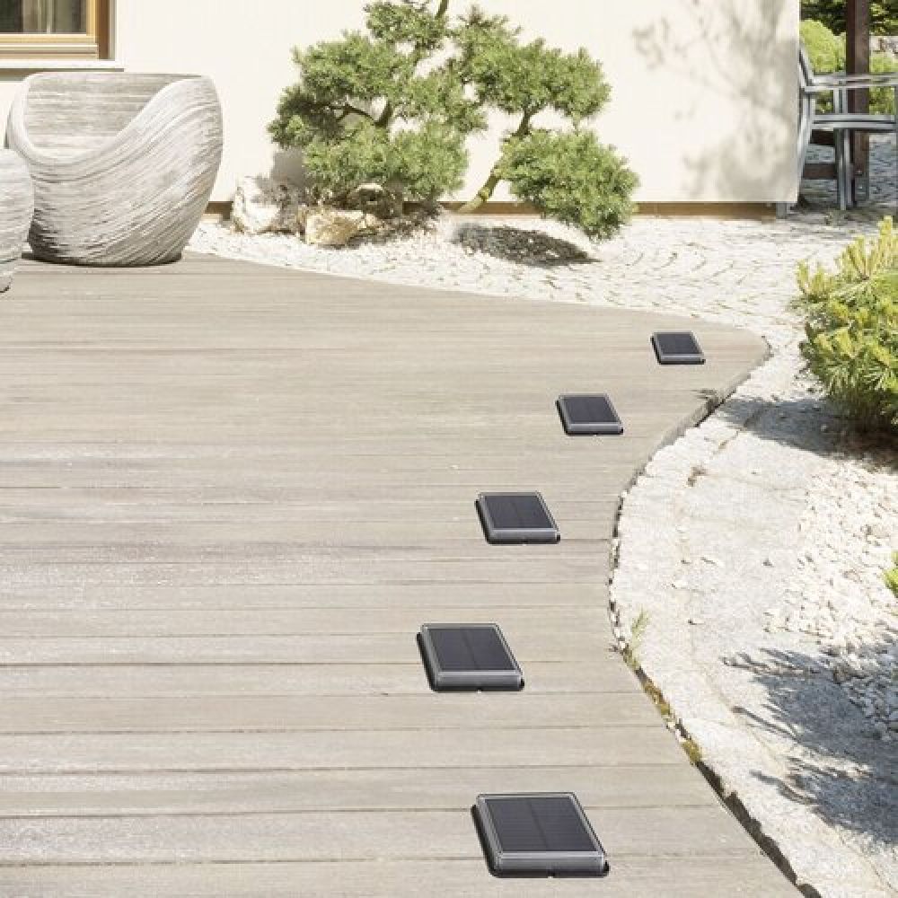 Rabalux Bilbao lampa solarna stojąca 1x2 W czarny 8104