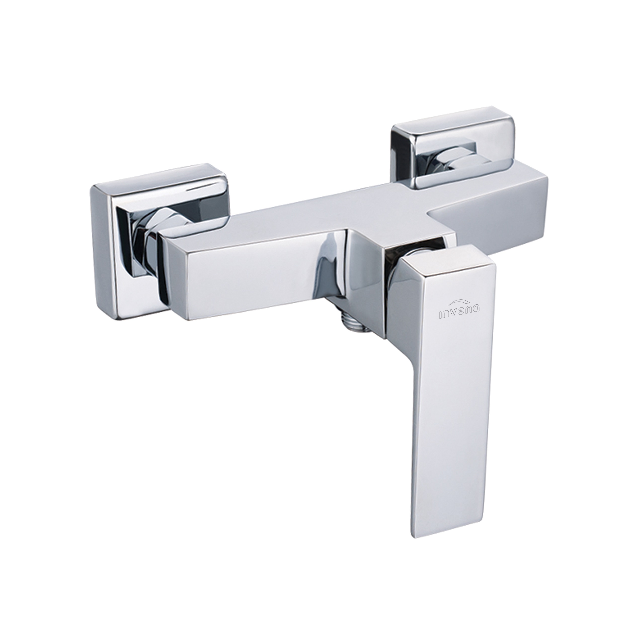 Invena Paros bateria prysznicowa ścienna chrom BN-09-001