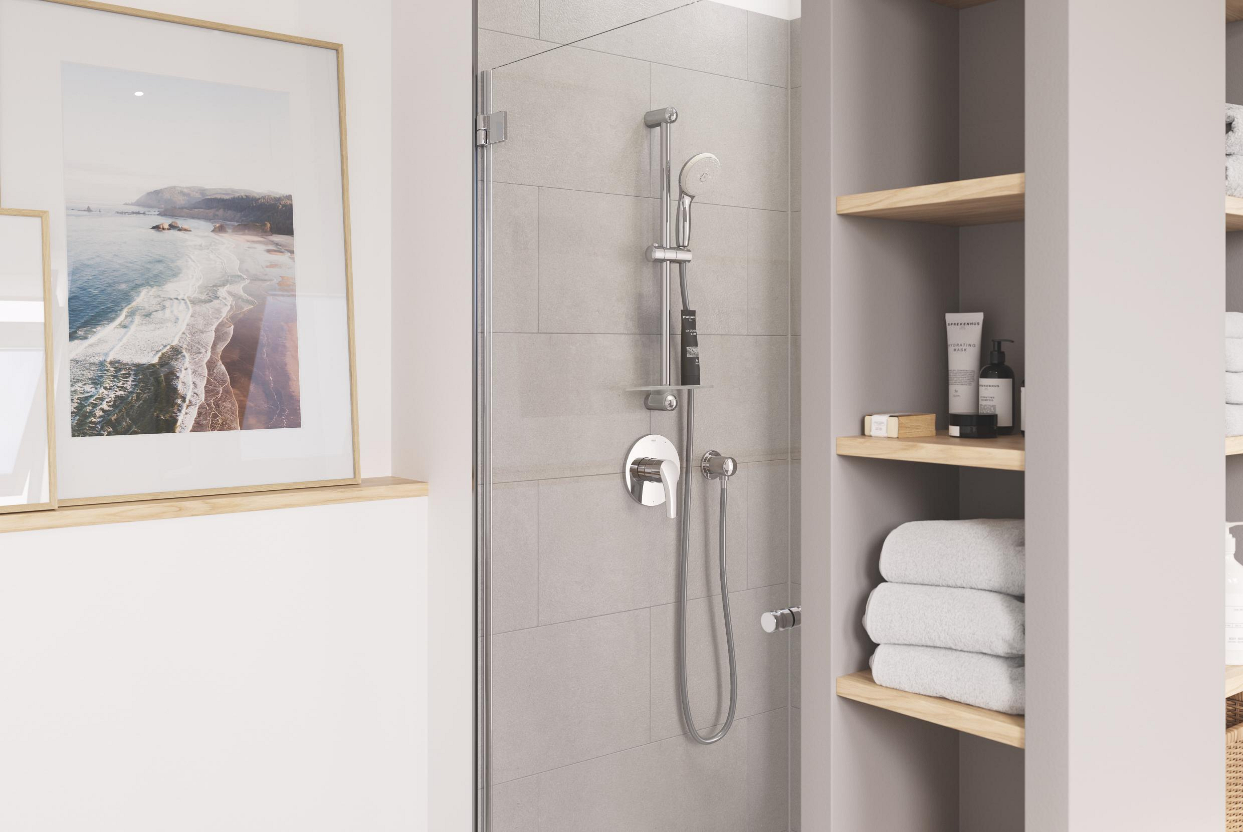 Grohe Rainshower przyłącze kątowe ścienne chrom 27057000 - Wysyłka w 24h