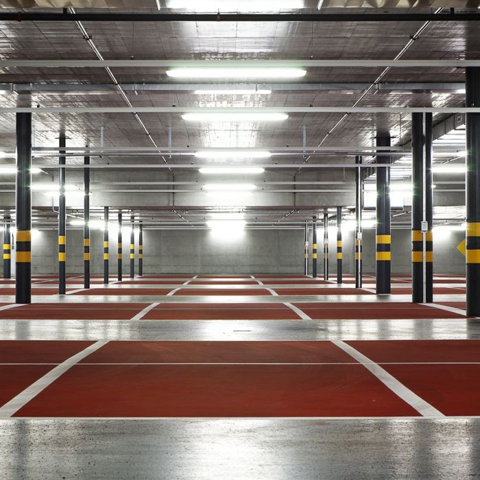 V-TAC lampa garażowa 1x60W biała 20474