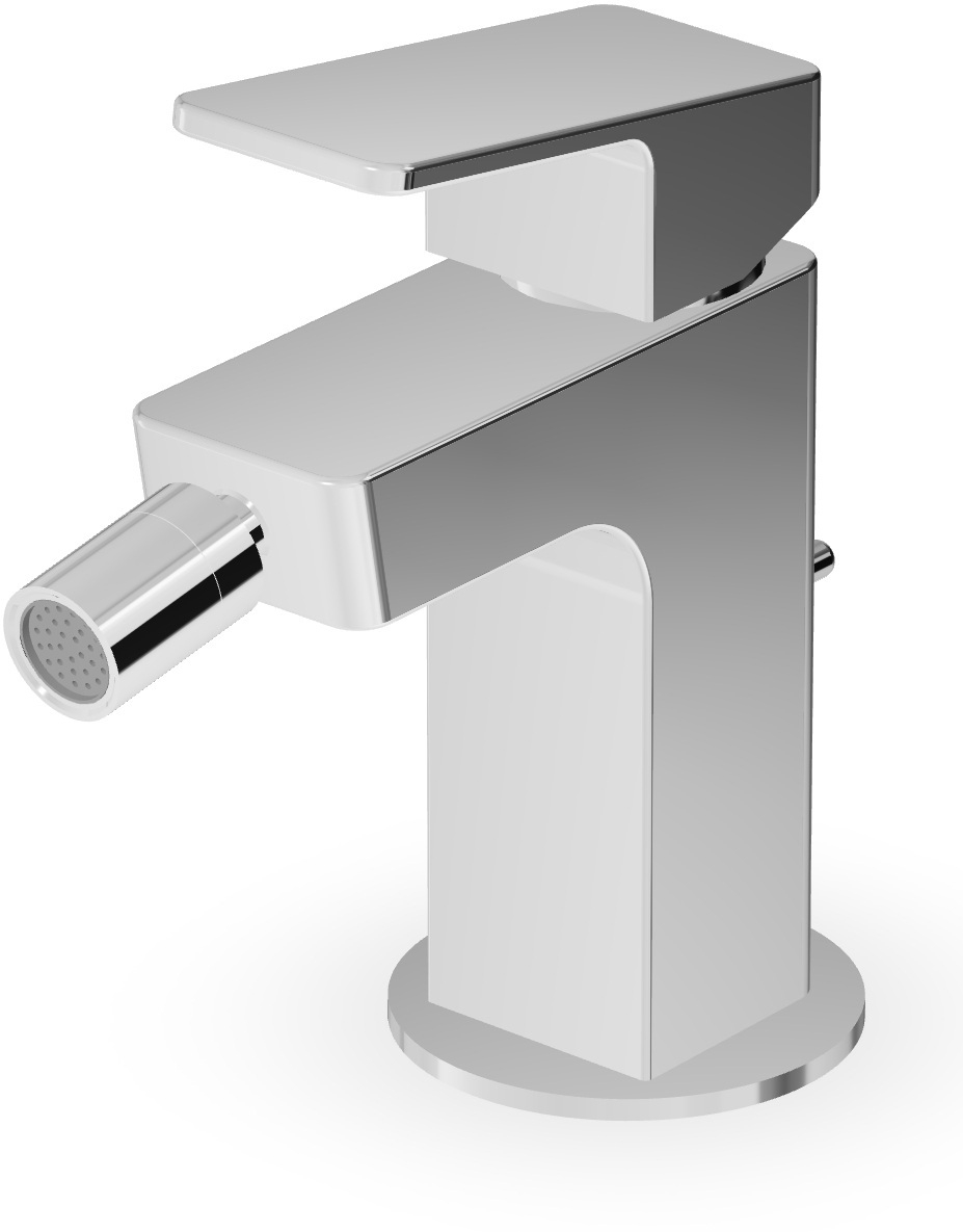 Zucchetti Jingle bateria bidetowa stojąca chrom ZIN311