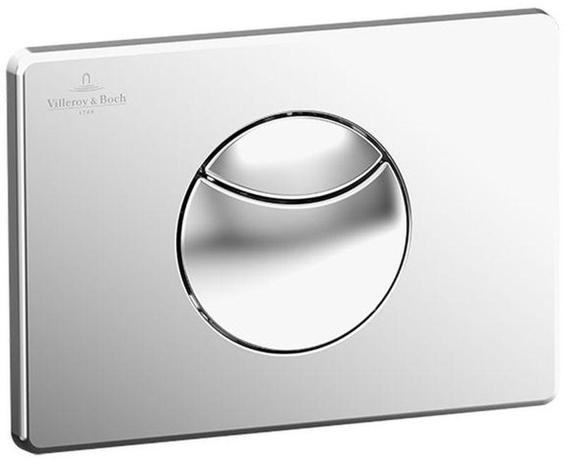Villeroy & Boch ViConnect E100 przycisk spłukujący do WC stal szlachetna 922485LC