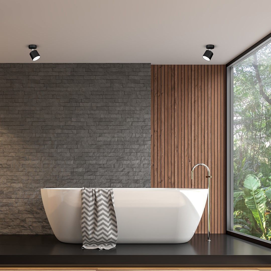 Milagro Dixie kinkiet 1x11W czarny MLP7599