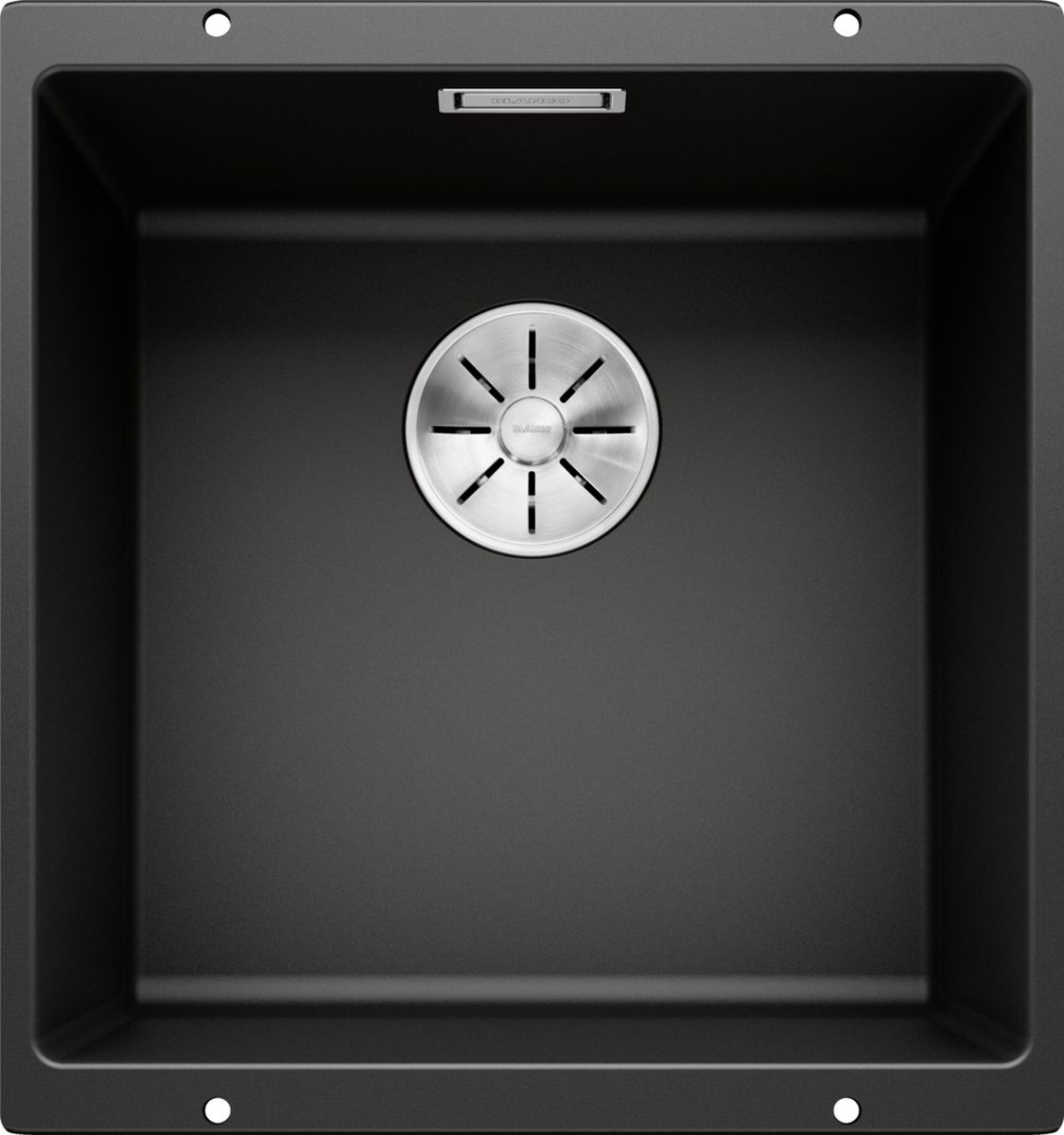 Blanco Subline 400-U zlewozmywak granitowy 40x40 cm czarny 525990 - Wysyłka w 24h