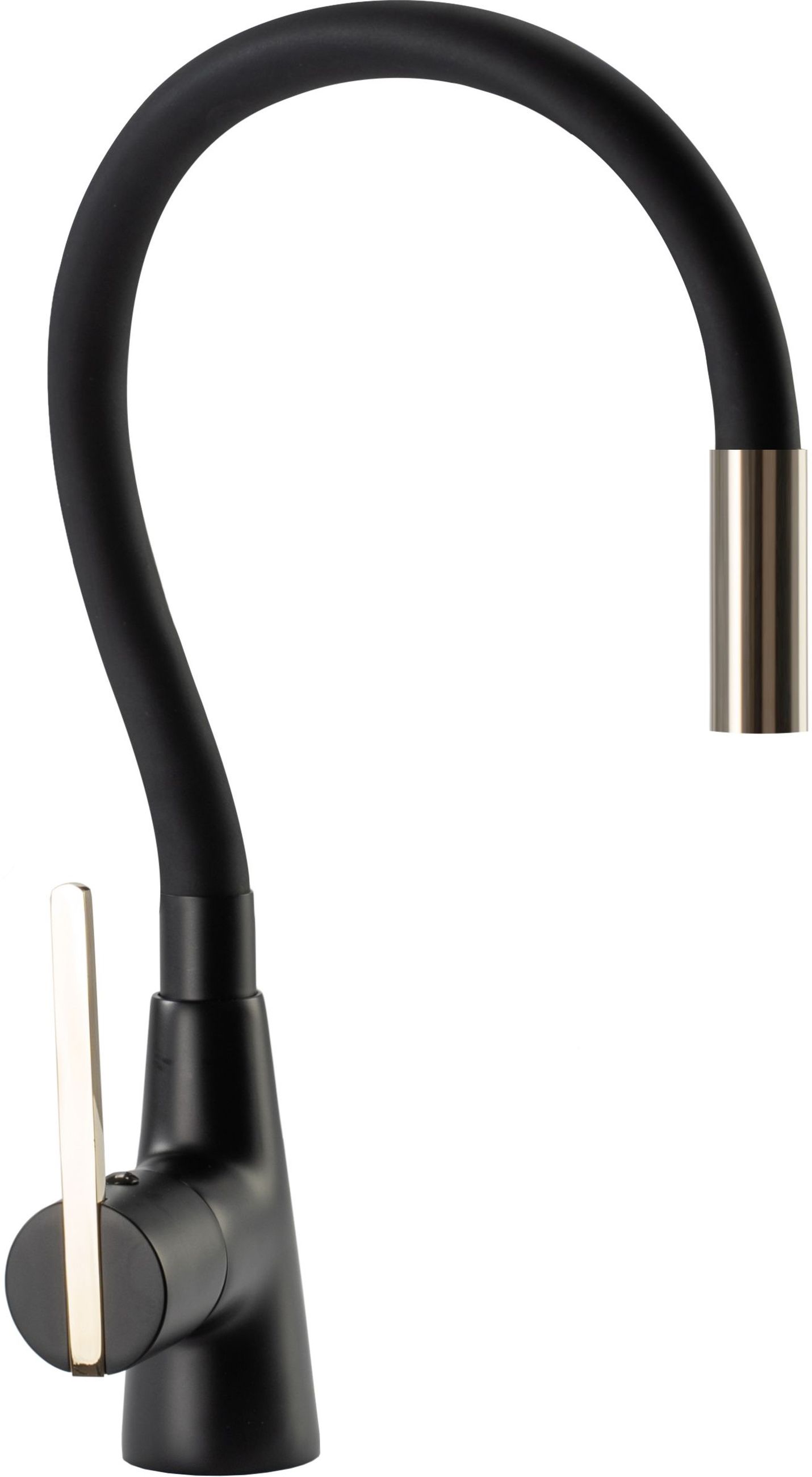 Rea Icon bateria kuchenna stojąca czarny/jasnozłoty REA-B5682