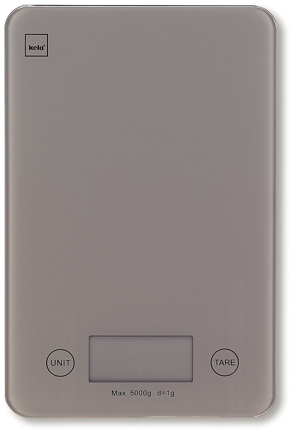 Kela Pinta waga kuchenna cyfrowa szkło szare 15727