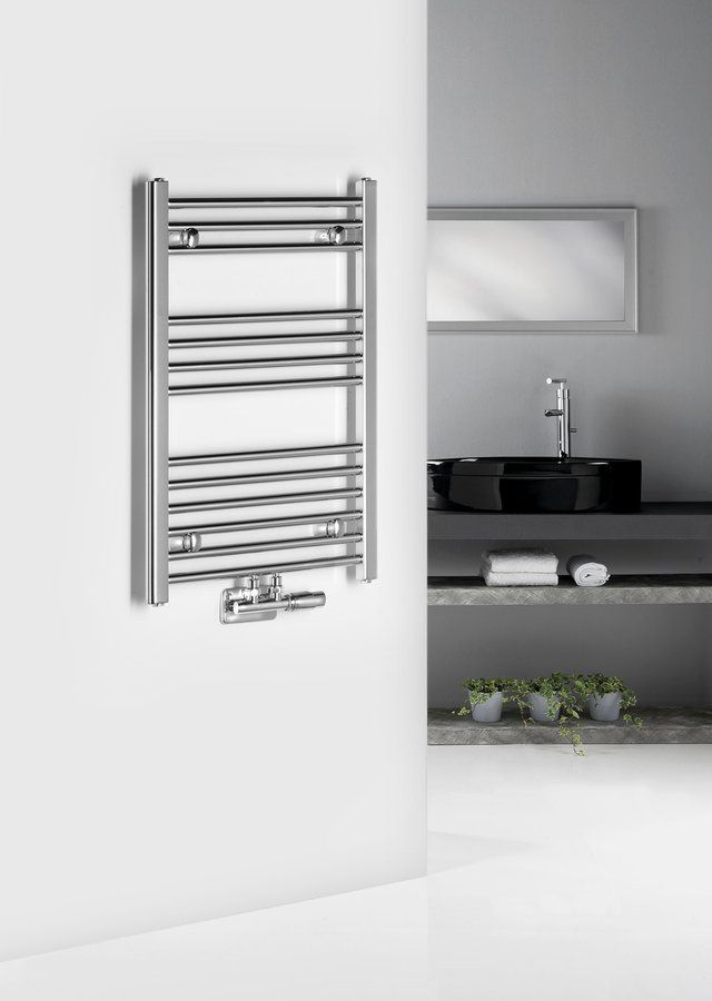 Aqualine Alya grzejnik łazienkowy 80,3x50 cm chrom LLS301