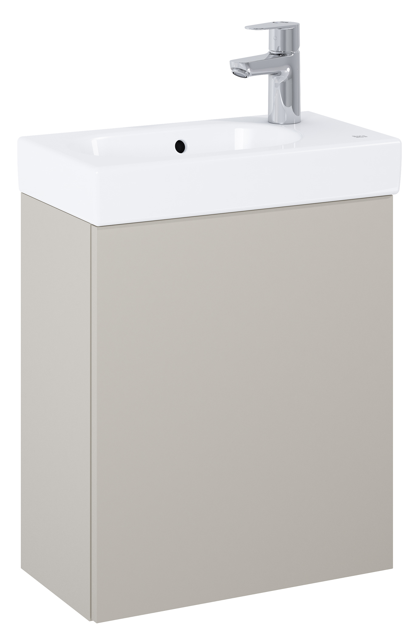 Roca Mini-N umywalka z szafką 45 cm fume mat A852445539 - Wysyłka w 24h