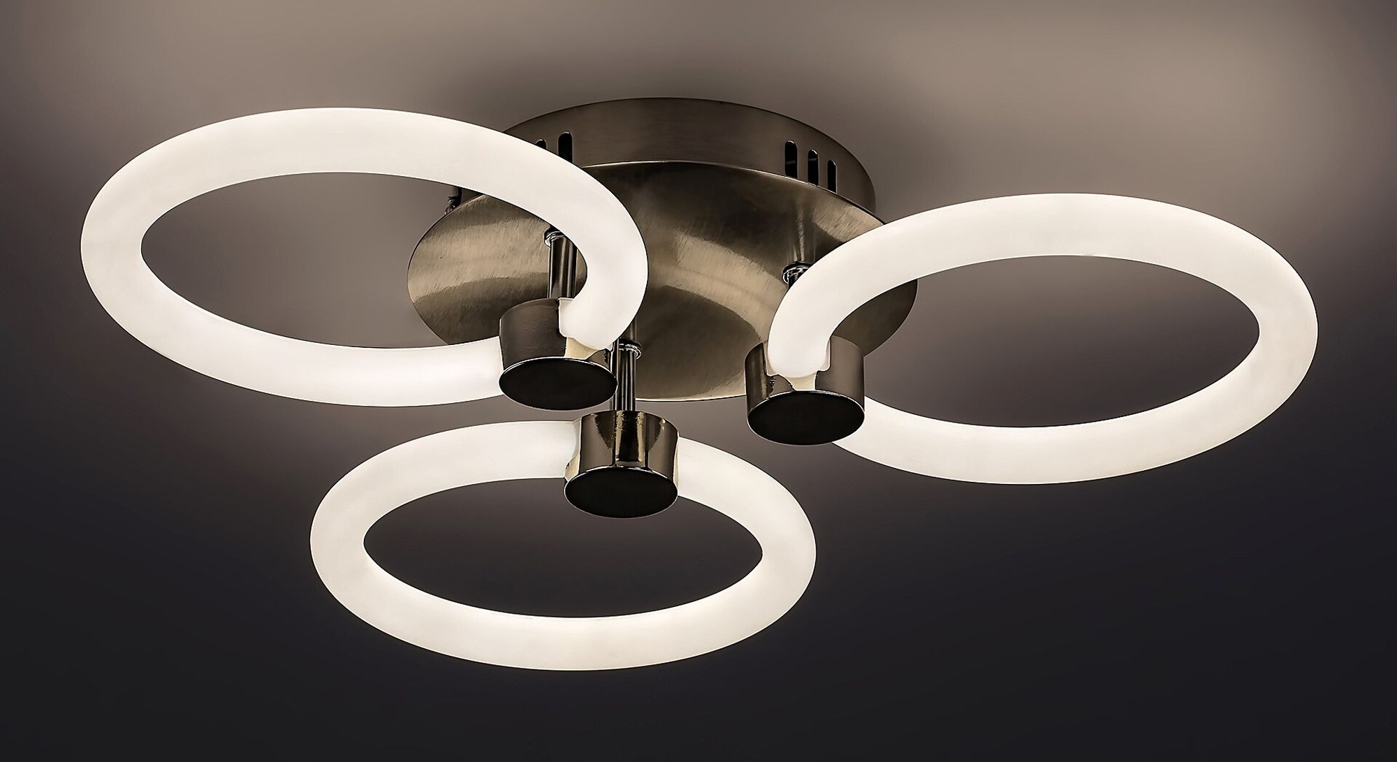 Rabalux Sotiris lampa podsufitowa 3x21W LED chrom satyna/biały 71007