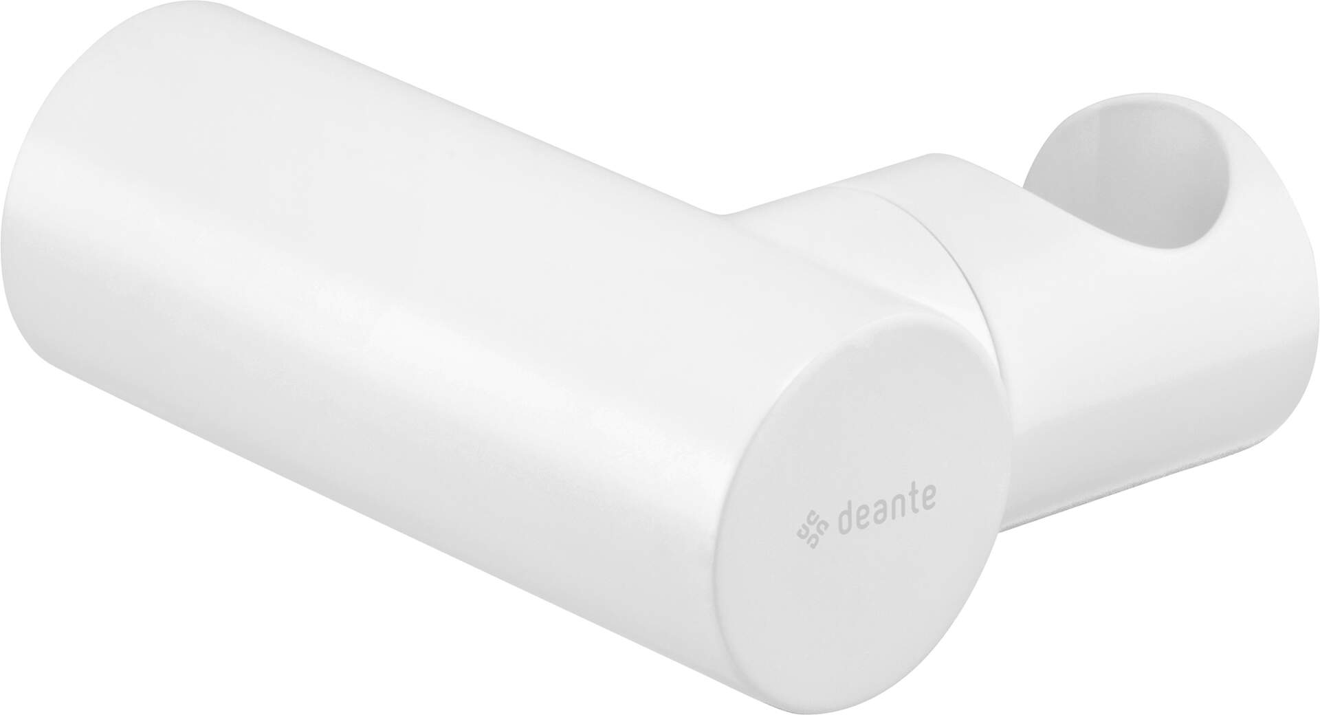 Deante Round uchwyt prysznicowy biały ANRA21U