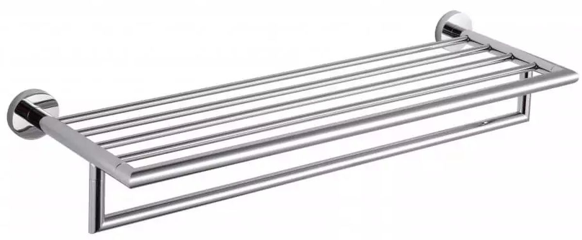 Stella Classic półka z wieszakiem na ręczniki chrom 07.02060