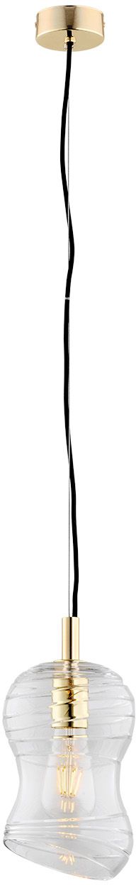 Argon Deportivo lampa wisząca 1x15 W mosiądz-przezroczysta 4742