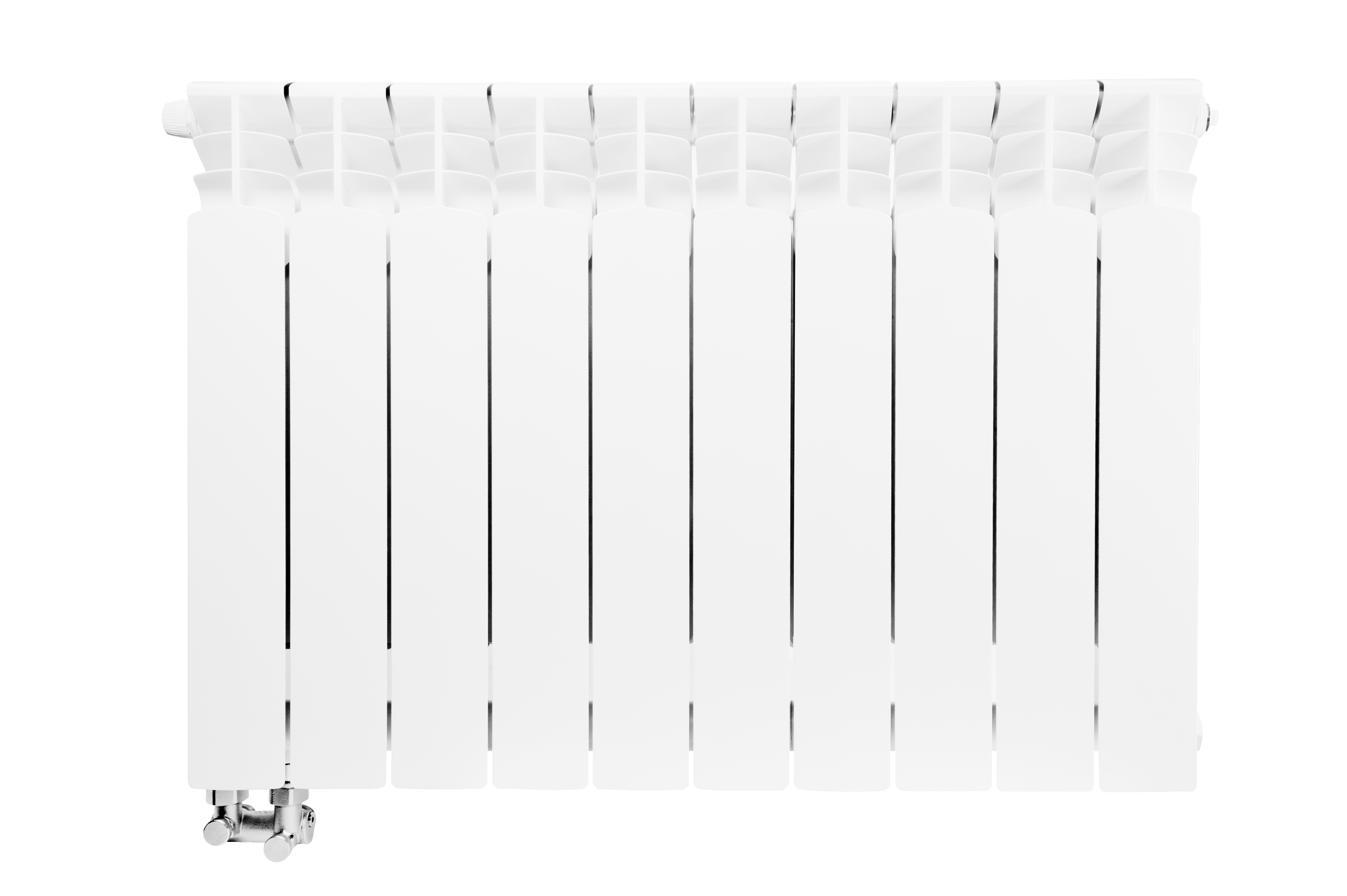 KFA Armatura G500F grzejnik pokojowy 57,2x80,5 cm podłączenie dolne biały 789-103-44