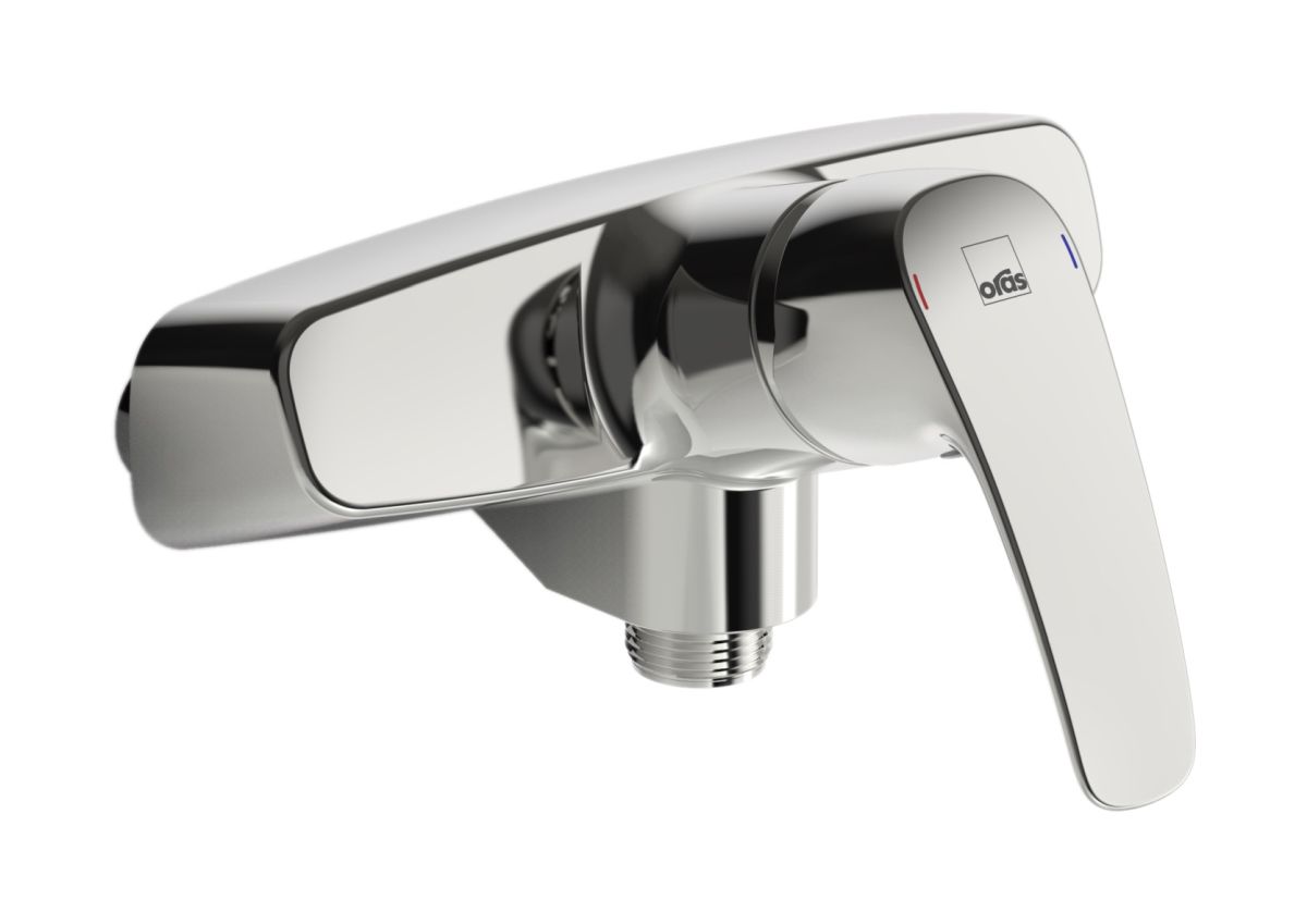 Oras Safira bateria prysznicowa ścienna chrom 1070